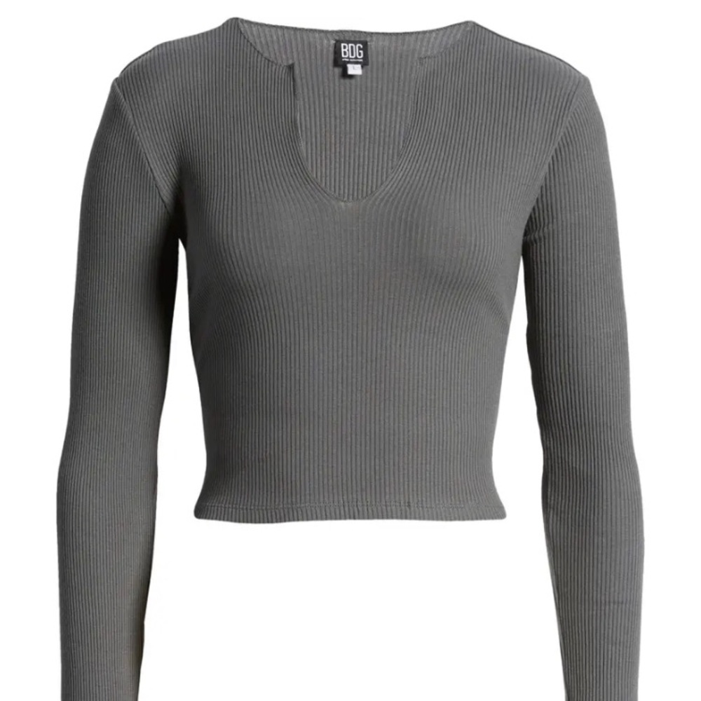 Urban Outfitters BDG Long Sleeve Crop Top